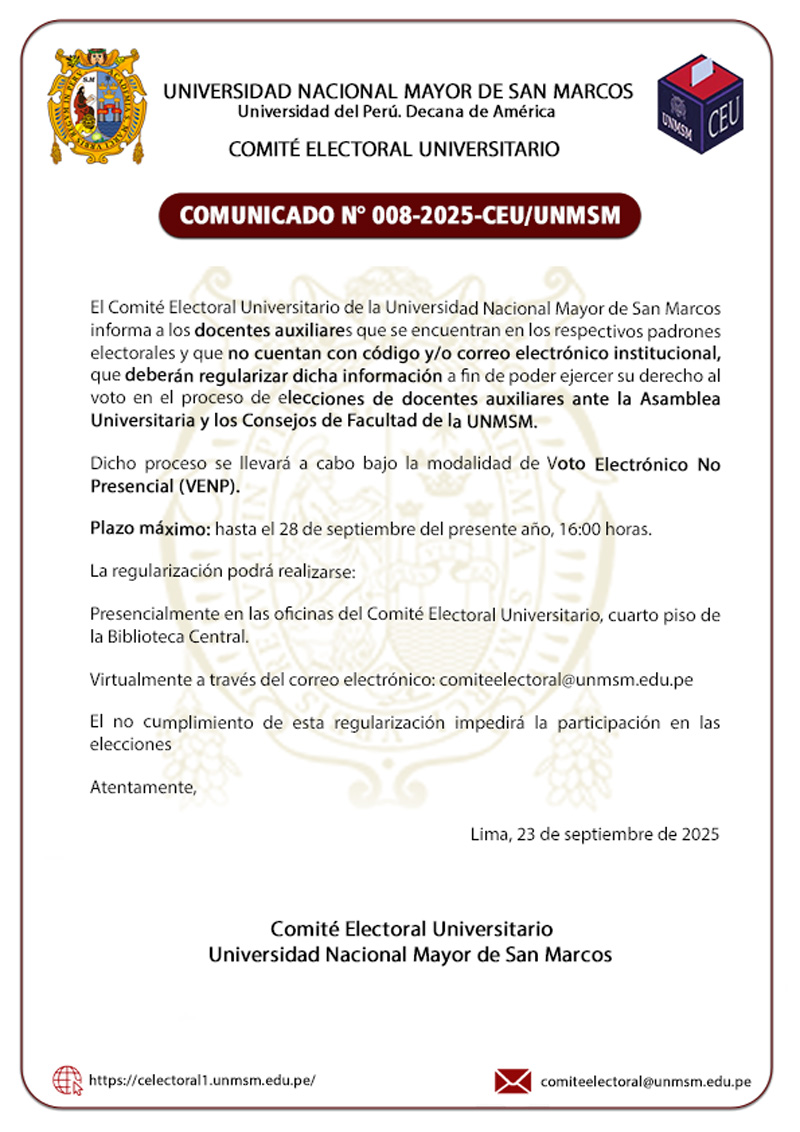 comunicado